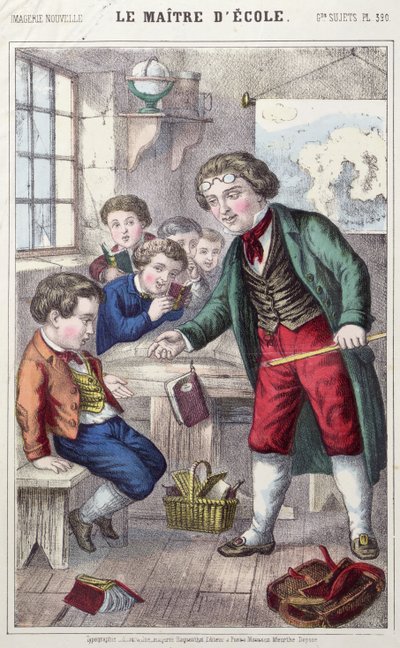Mistrz szkoły, ok. 1860-70 autorstwa French School