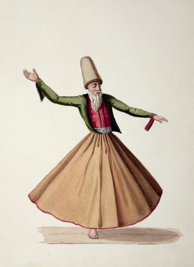 Turner, okres osmański, 3. ćw. XVIII w. (wc na papierze) autorstwa French School