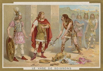 Waza Soissonów (chromolitho) autorstwa French School