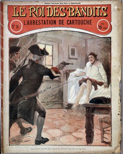Aresztowanie Kartridża - w „Królu bandytów”, nr 16 autorstwa French School