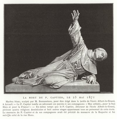 Śmierć Pere Captiera, 25 maja 1871 r. autorstwa French School