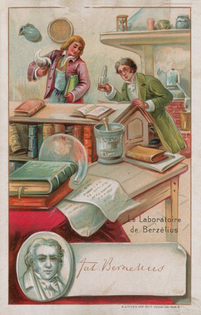 Laboratorium Berzeliusa autorstwa French School