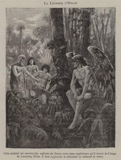 Legenda Hirama (rycina) autorstwa French School