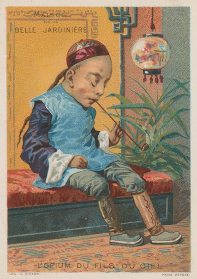 Opium Syna Niebios autorstwa French School