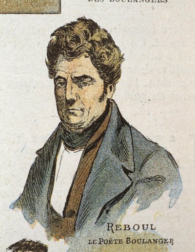Poeta Reboul nazywany „Boulanger de Nîmes” (1796 - 1864) autorstwa French School