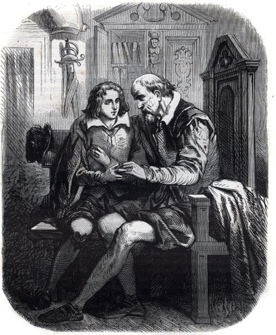 Grzechy papieża Piusa II (Enea Silvio Piccolomini, Eneasz Sylwiusz autorstwa French School