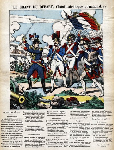 Pieśń na start, pieśń patriotyczna i narodowa. autorstwa French School