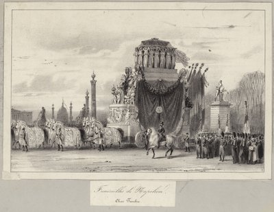 Pogrzeb państwowy Napoleona Bonaparte autorstwa French School