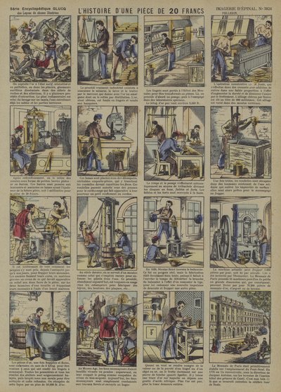Historia monety 20 franków (kolor lito) autorstwa French School