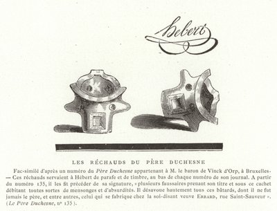 Piece Pere Duchesne autorstwa French School