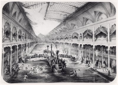 Gimnazjum wodne Pól Elizejskich w Paryżu, 1847 autorstwa French School