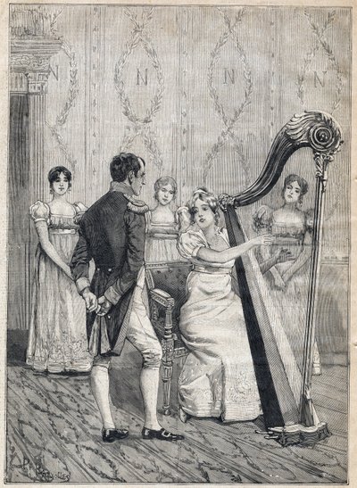 Theatre de la Porte Saint Martin, gdzie wystawiany jest dramat „Napoleon””, w „Le Petit Parisien”” 17.12.1893 (rycina) autorstwa French School