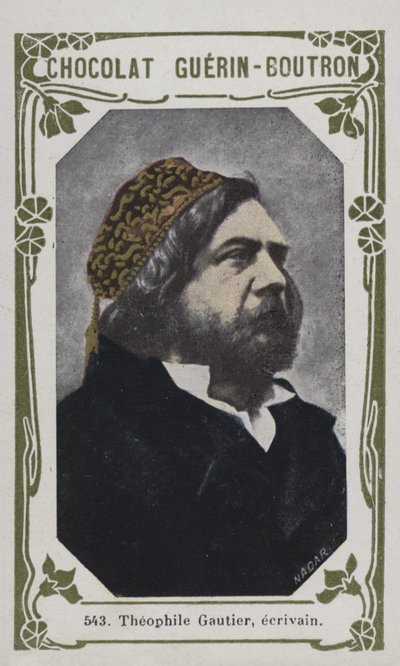 Teofil Gautier, ecrivain (kolorowe zdjęcie) autorstwa French School