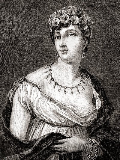 Thérésa Cabarrus, Madame Tallien, z Historii rewolucji francuskiej Louisa Blanc autorstwa French School
