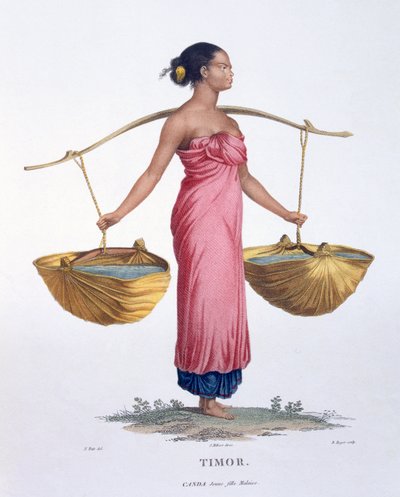 Timor, 1812 r autorstwa French School