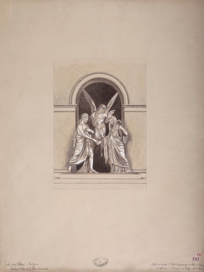 Grób Feliksa i Elisy Baciocchi, Bazylika San Petronio, Bolonia, ok. 1900-20 autorstwa French School