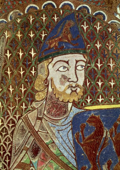 Tablica nagrobna Geoffreya Plantageneta autorstwa French School