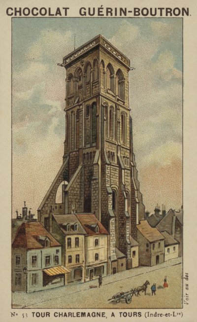 Wieża Karola Wielkiego w Tours, Indre-et-Loire autorstwa French School