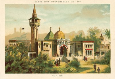 Tunezja, Wystawa Powszechna 1889, Paryż autorstwa French School