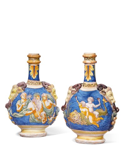 Dwie tykwy, Nevers, ok.1680-1700 autorstwa French School