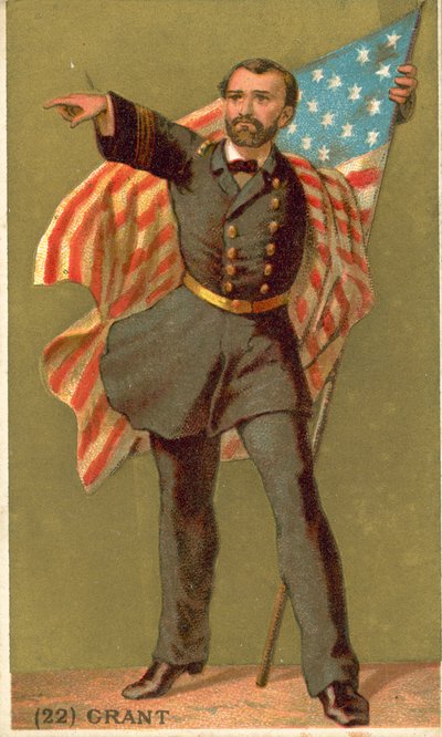 Ulysses S Grant, amerykański żołnierz i polityk autorstwa French School