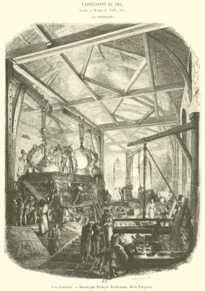 Odlewnia (grawerowanie) autorstwa French School