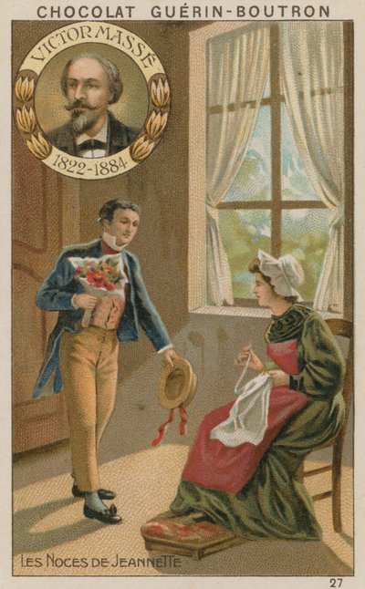 Victor Masse, Ślub Jeannette autorstwa French School