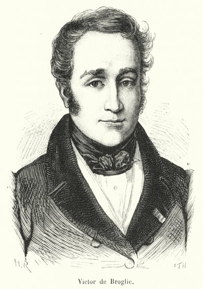 Victor de Broglie (Grawerowanie) autorstwa French School