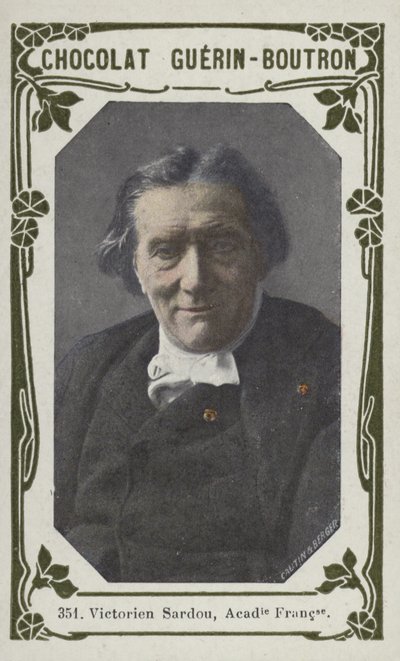 Victorien Sardou, Akademia Francuska (kolorowe zdjęcie) autorstwa French School