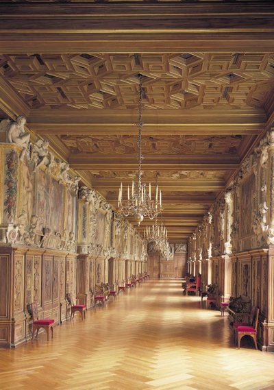 Zobacz w dół Galerię Franciszka I, 1530-40 autorstwa French School