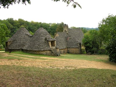 Widok na Cabanes de Breuil autorstwa French School
