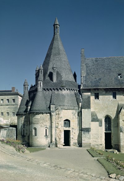 Widok na Tour dEvrault autorstwa French School