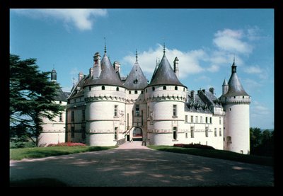 Widok na zamek autorstwa French School