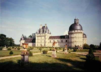 Widok elewacji wschodniej, budowa rozpoczęta w 1540 autorstwa French School