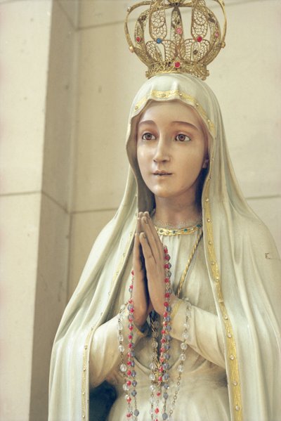 Virgin (drewno malowane) (patrz również 252673) autorstwa French School