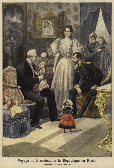 Wizyta prezydenta Francji Felixa Faure w Rosji, 1897 autorstwa French School