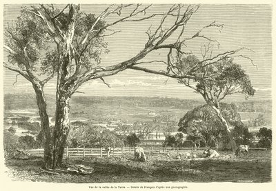 Widok na dolinę Yarra (rycina) autorstwa French School
