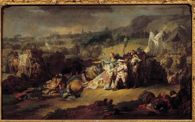 Wojna o sukcesję Austrii (1740-1748): „”Bitwa pod Fontenoy autorstwa French School