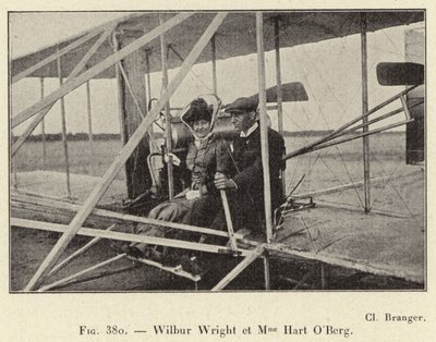 Wilbur Wright i Mme Hart O