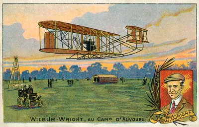 Wilbur Wright leci na Camp d