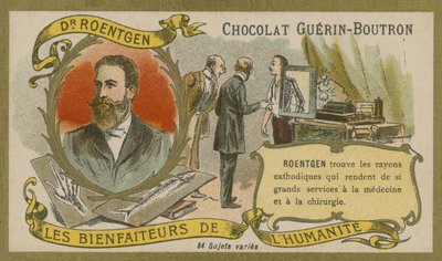 Wilhelm Roentgen, niemiecki fizyk, który odkrył promieniowanie rentgenowskie autorstwa French School