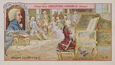 Wolfgang Amadeus Mozart, austriacki kompozytor autorstwa French School