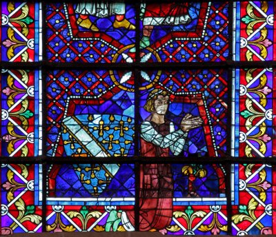 dawca - Thibault VI, hrabia Chartres (w109) autorstwa French School