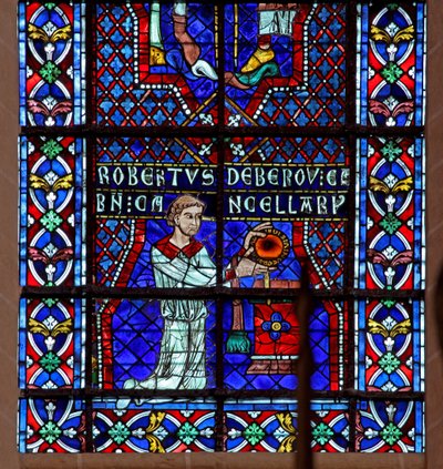 dawca - Robert de Bérou (w113) autorstwa French School