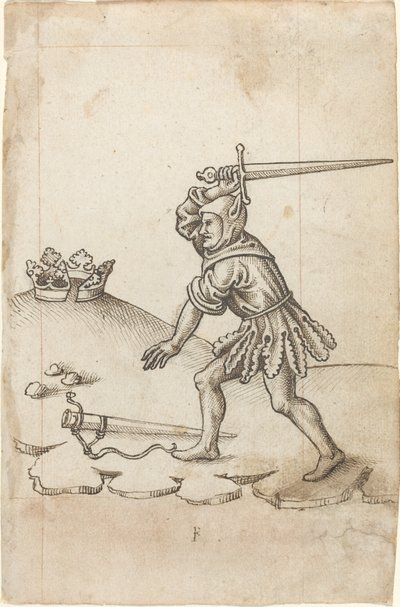 „Nie łam korony” [fot. 43 prostownica] autorstwa French early 16th Century