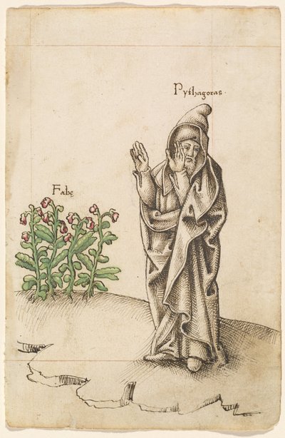 „Nie jedz fasoli” [fot. 25 odbytu] autorstwa French early 16th Century