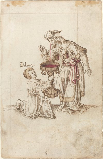 „Nie rób wody na ścinki z paznokci lub włosów” [fot. 30 odbytu] autorstwa French early 16th Century