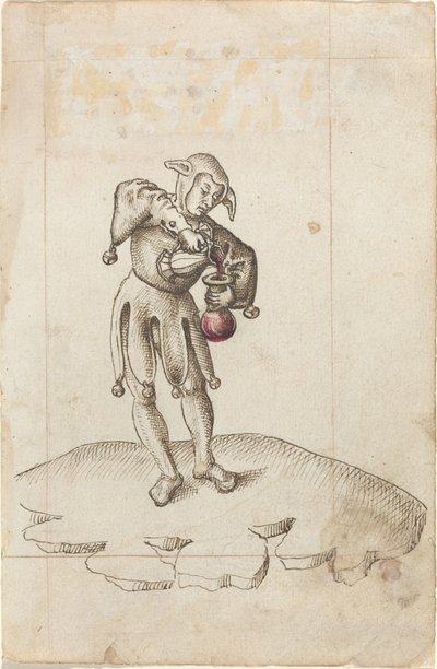 „Nie wkładaj jedzenia do nocnika” [fot. 24 odbyt] autorstwa French early 16th Century