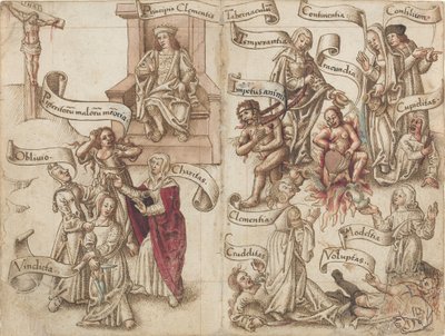 „Zatrzeć ślad garnka w prochach” [fot. 32 odwrócone / 33 odwrócone] autorstwa French early 16th Century