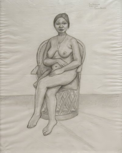 Eva Frederick nago autorstwa Frida Kahlo